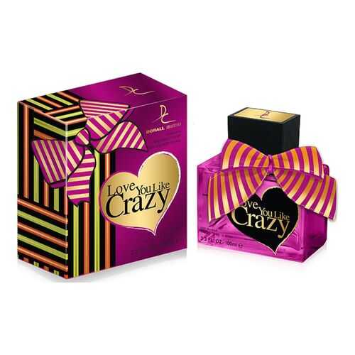 Туалетная вода Love You Like Crazy Dorall Collection, 100 мл в Магнит Косметик