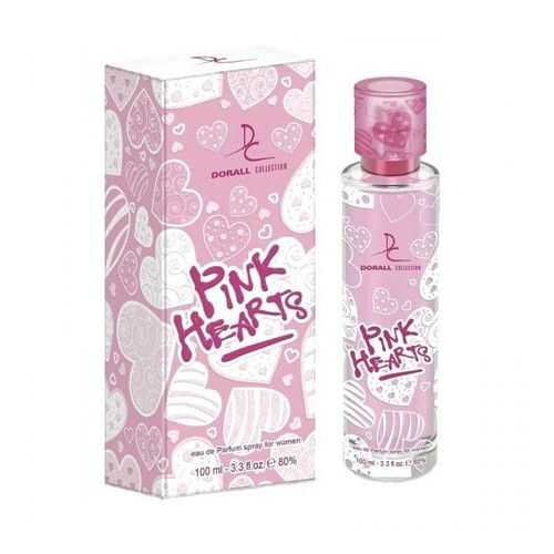 Туалетная вода Pink Hearts Dorall Collection, 100 мл в Магнит Косметик