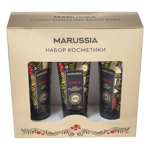 Набор Marussia Золотой набор для ухода за кожей ног в Магнит Косметик