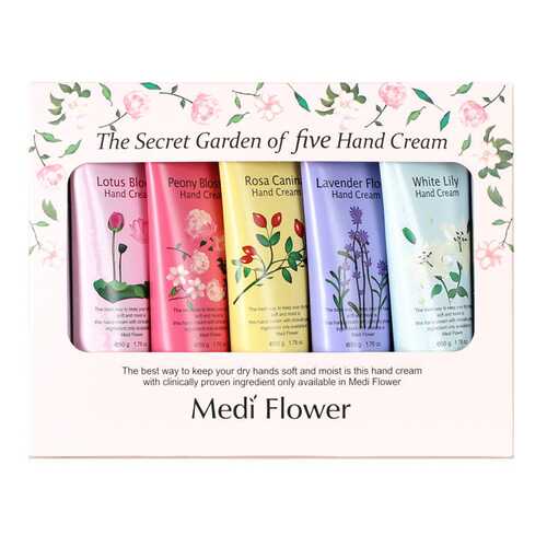 Подарочные наборы Medi Flower The Secret Garden Of Five Hand Cream Set в Магнит Косметик