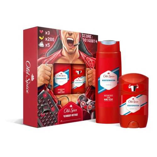 Подарочный набор OLD SPICE Дезодорант WhiteWater 50мл + Гель для душа WhiteWater 250мл в Магнит Косметик