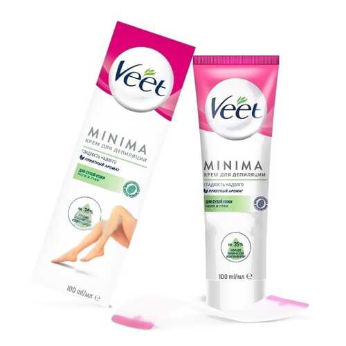 Крем для депиляции для сухой кожи Veet MINIMA 100 мл в Магнит Косметик