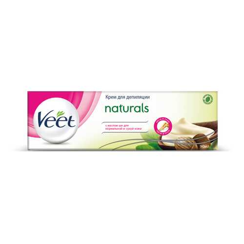 Крем для депиляции Veet Naturals c маслом Ши 90 мл в Магнит Косметик