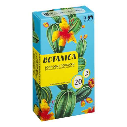 Набор для депиляции Bio World Botanica деликатных частей тела для чувствительной кожи в Магнит Косметик