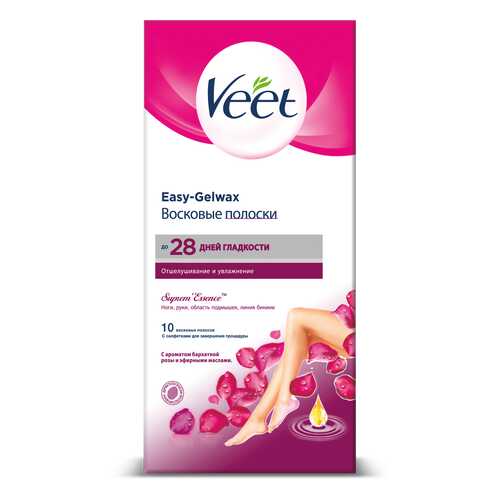 Полоски для депиляции Veet Suprem Essence 10 шт в Магнит Косметик