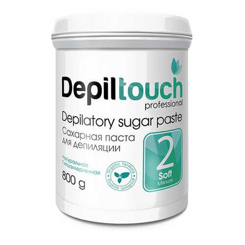 Сахарная паста для депиляции Depiltouch Depilatory Sugar Paste Soft №2 мягкая, 800 гр в Магнит Косметик