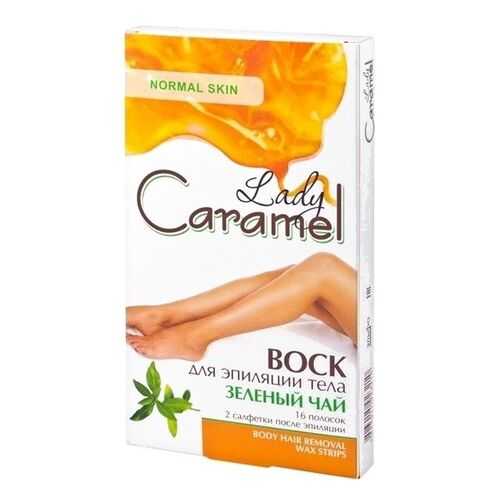 Воск для депиляции тела Lady Caramel Зеленый чай в Магнит Косметик