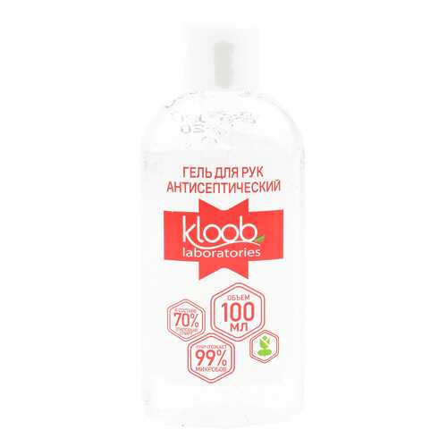 Антибактериальный гель Kloob laboratory для рук 100 мл, 1 шт. в Магнит Косметик