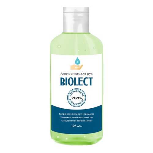 Антисептик с увлажнителем для рук Biolect 125 мл в Магнит Косметик