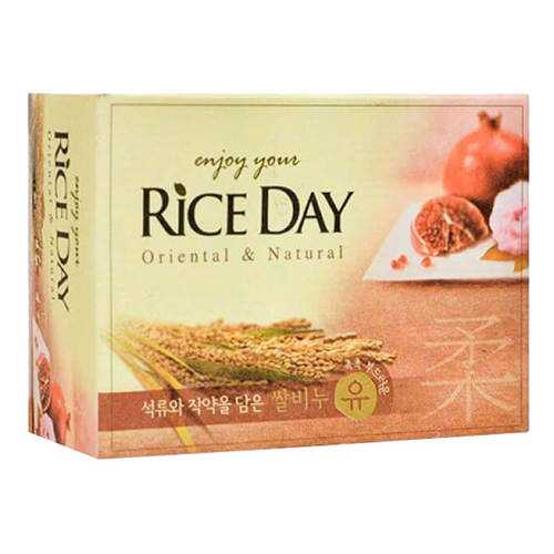 CJ Lion Мыло туалетное Rice Day, экстракт граната и пиона, 100 г,, в Магнит Косметик