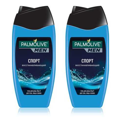 Гель для душа 3 в 1 Palmolive Men Спорт 250 мл 2 шт в наборе в Магнит Косметик