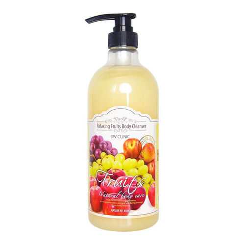 Гель для душа 3W Clinic Relaxing Body Cleanser Fruits 1 л в Магнит Косметик