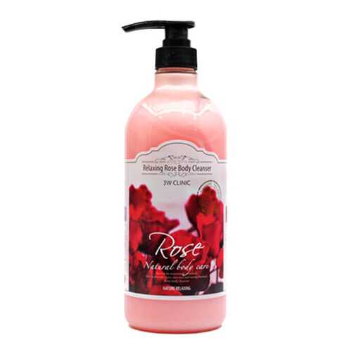 Гель для душа 3W Clinic Rose Relaxing Body Cleanser в Магнит Косметик