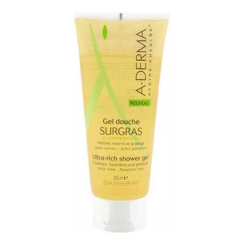 Гель для душа A-Derma Gel Douche Surgras 200 мл в Магнит Косметик