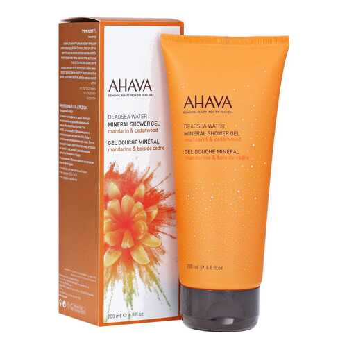 Гель для душа Ahava Deadsea Water Mandarin & Cedarwood 200 мл в Магнит Косметик