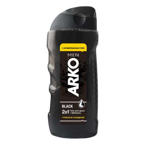 Гель для душа Arko Men 2 in 1 Black 260 мл в Магнит Косметик