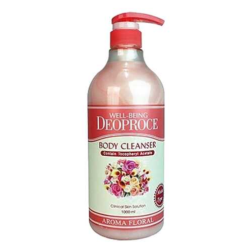 Гель для душа Deoproce Well-being Aroma Body Cleanser Floral 1 л в Магнит Косметик