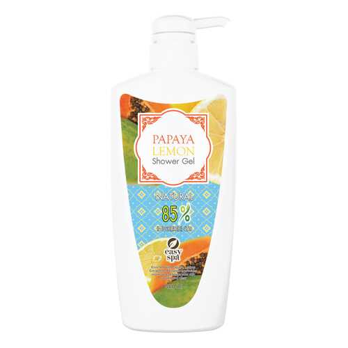 Гель для душа Easy Spa Papaya Lemon Shower Gel 500 мл в Магнит Косметик