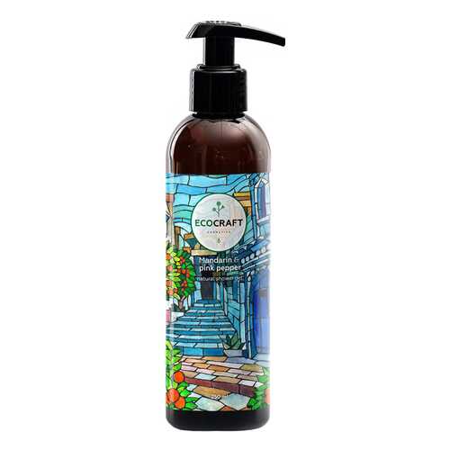 Гель для душа Ecocraft Mandarin and pink pepper 250 мл в Магнит Косметик