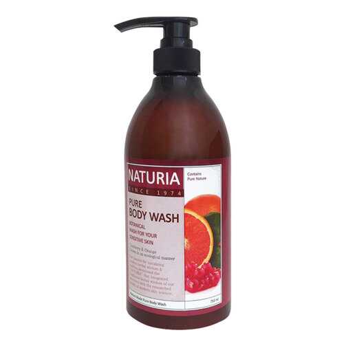 Гель для душа Evas Naturia Pure Body Wash Cranberry & Orange 750 мл в Магнит Косметик