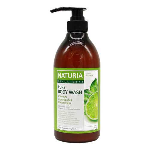 Гель для душа Evas Naturia Pure Body Wash Wild Mint & Lime 750 мл в Магнит Косметик