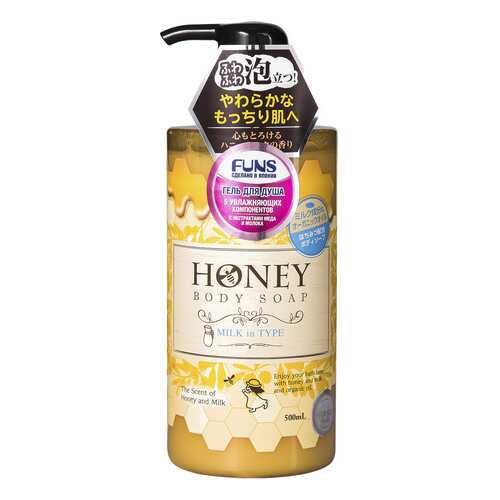 Гель для душа Funs Honey Milk 500 мл в Магнит Косметик