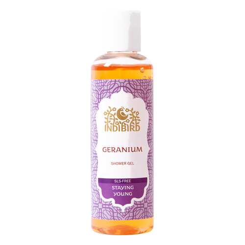 Гель для душа Indibird Geranium Shower Gel 200 мл в Магнит Косметик