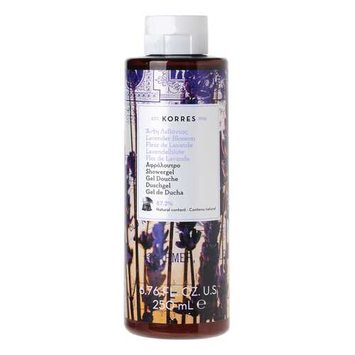 Гель для душа Korres Flowers Lavender 250 мл в Магнит Косметик
