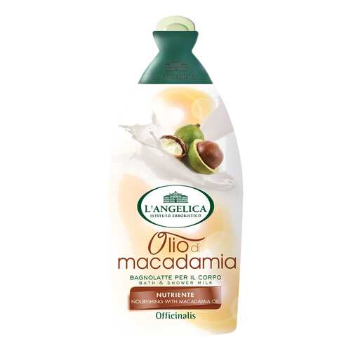 Гель для душа L'Angelica Officinalis с маслом макадамии 500 мл в Магнит Косметик