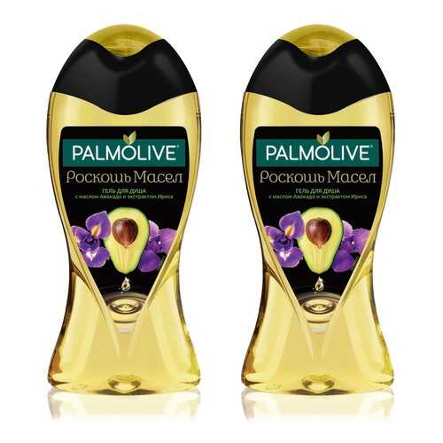 Гель для душа Palmolive с маслом Авокадо и экстрактом Ириса, 250 мл 2 шт в наборе в Магнит Косметик