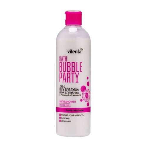 Гель для душа-пена для ванны 2-в-1 VILENTA BATH BUBBLE PARTY ПЕРЕД СВИДАНИЕМ 400 мл в Магнит Косметик
