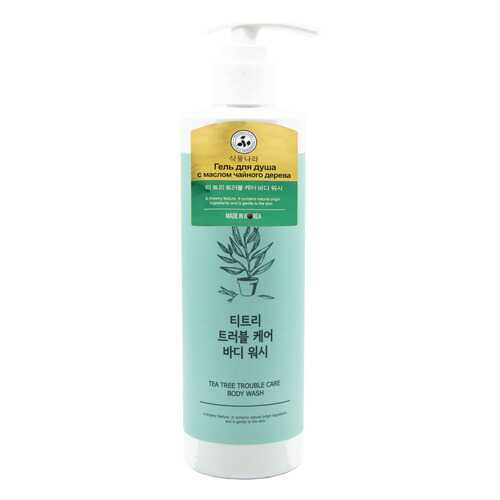 Гель для душа Shingmulnara Tea Tree Trouble Care Body Wash 500 мл в Магнит Косметик