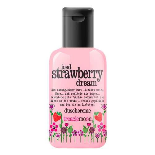 Гель для душа Treaclemoon Iced strawberry dream Bath & shower gel 60 мл в Магнит Косметик