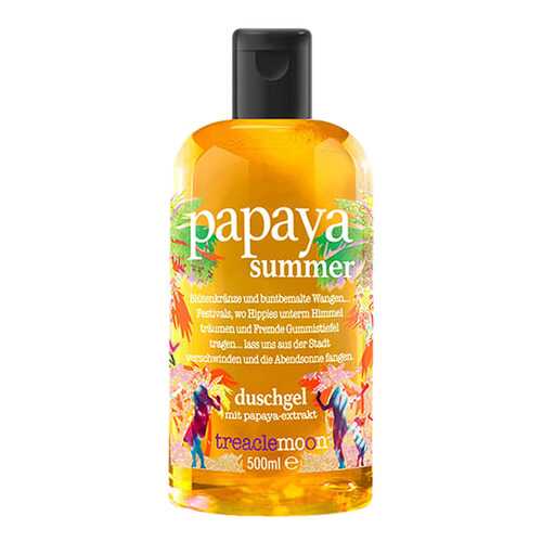 Гель для душа Treaclemoon Papaya Summer Bath & Shower Gel с ароматом папайи 500 мл в Магнит Косметик