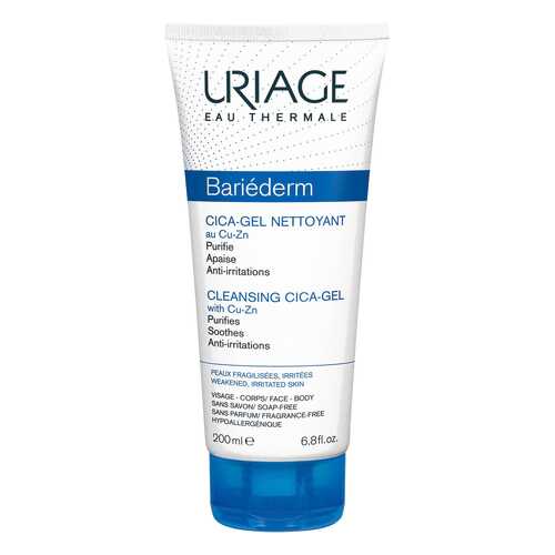 Гель для душа Uriage Bariederm Cica-Gel 200 мл в Магнит Косметик