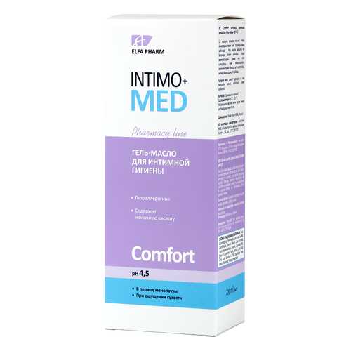 Гель-масло Intimo+Med Comfort для интимной гигиены 200 мл в Магнит Косметик