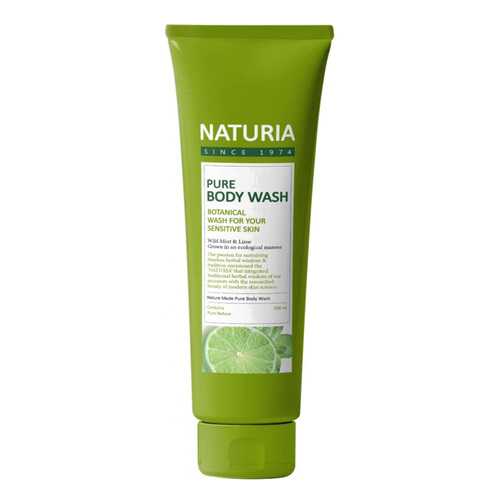 Гель NATURIA PURE BODY WASH Wild Mint&Lime 100 мл в Магнит Косметик