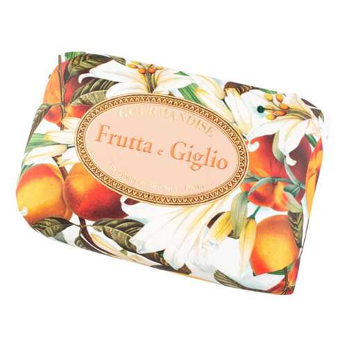 Косметическое мыло Gourmandise Savon Parfume Frutta e Giglio 200 г в Магнит Косметик