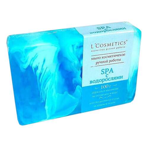 Косметическое мыло L`Cosmetics SPA с морскими водорослями 100 г в Магнит Косметик