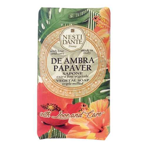 Косметическое мыло Nesti Dante De Ambra Papaver Vegetal Soap 250 г в Магнит Косметик