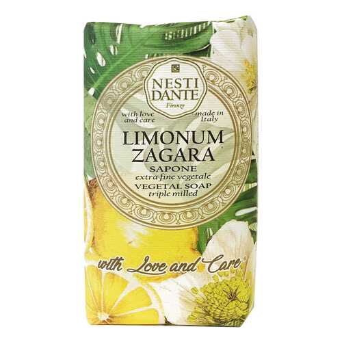 Косметическое мыло Nesti Dante Limonum Zagara Vegetal Soap 250 г в Магнит Косметик