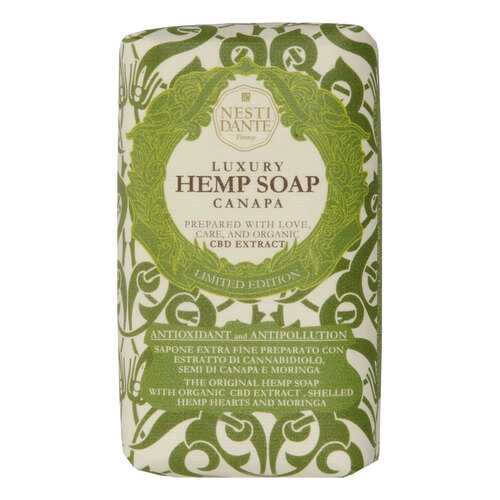 Косметическое мыло Nesti Dante Luxury Hemp Soap Роскошное Конопляное 250 г в Магнит Косметик