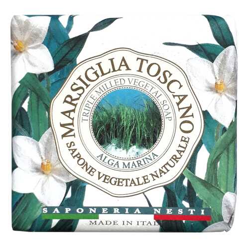 Косметическое мыло Nesti Dante Marsiglia Toscano Alga Marina Vegetal Soap 200 г в Магнит Косметик