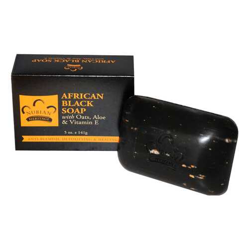 Косметическое мыло Nubian Heritage African Black Soap 141 г в Магнит Косметик