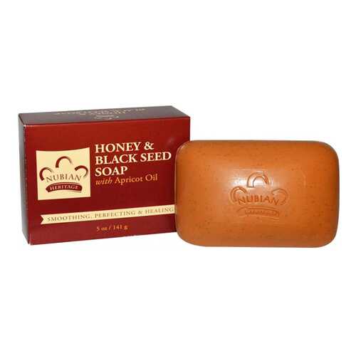 Косметическое мыло Nubian Heritage Honey & Black Seed Soap 141 г в Магнит Косметик