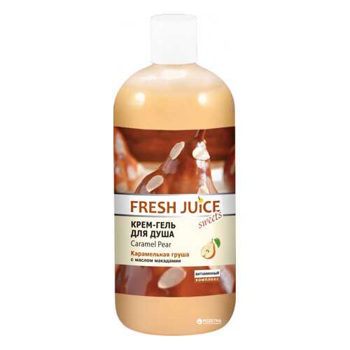 Крем-гель для душа FRESH JUICE Caramel Pear 500 мл в Магнит Косметик