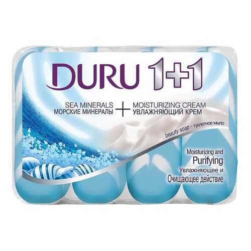 Крем-мыло Duru Soft Sensations Морские минералы твердое, 4 шт, в Магнит Косметик