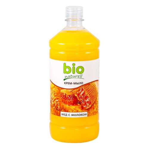 Крем-мыло Мед с молоком (запаска) BIO Naturell, 1000 мл в Магнит Косметик
