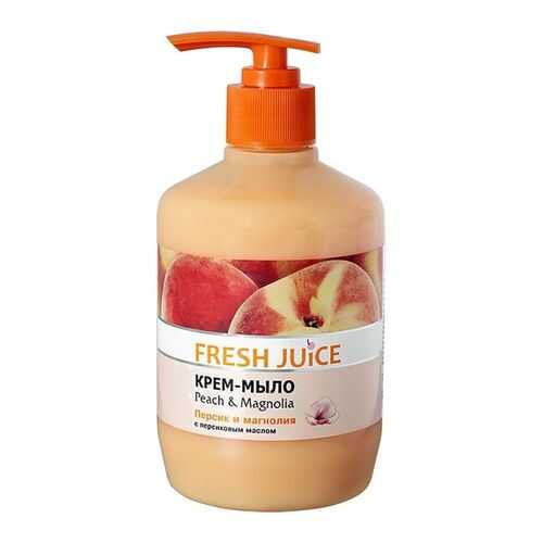 Крем-мыло с дозатором Fresh Juice Peach & Magnolia 460 мл в Магнит Косметик