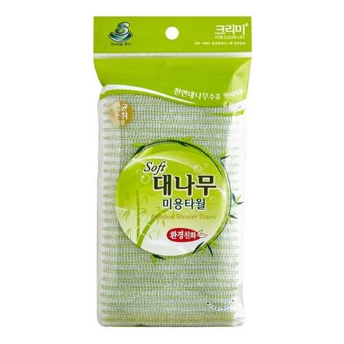 Мочалка для тела Sungbo Cleamy Bamboo Shower Towel в Магнит Косметик